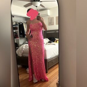 Pink Windsor prom dress (never worn)